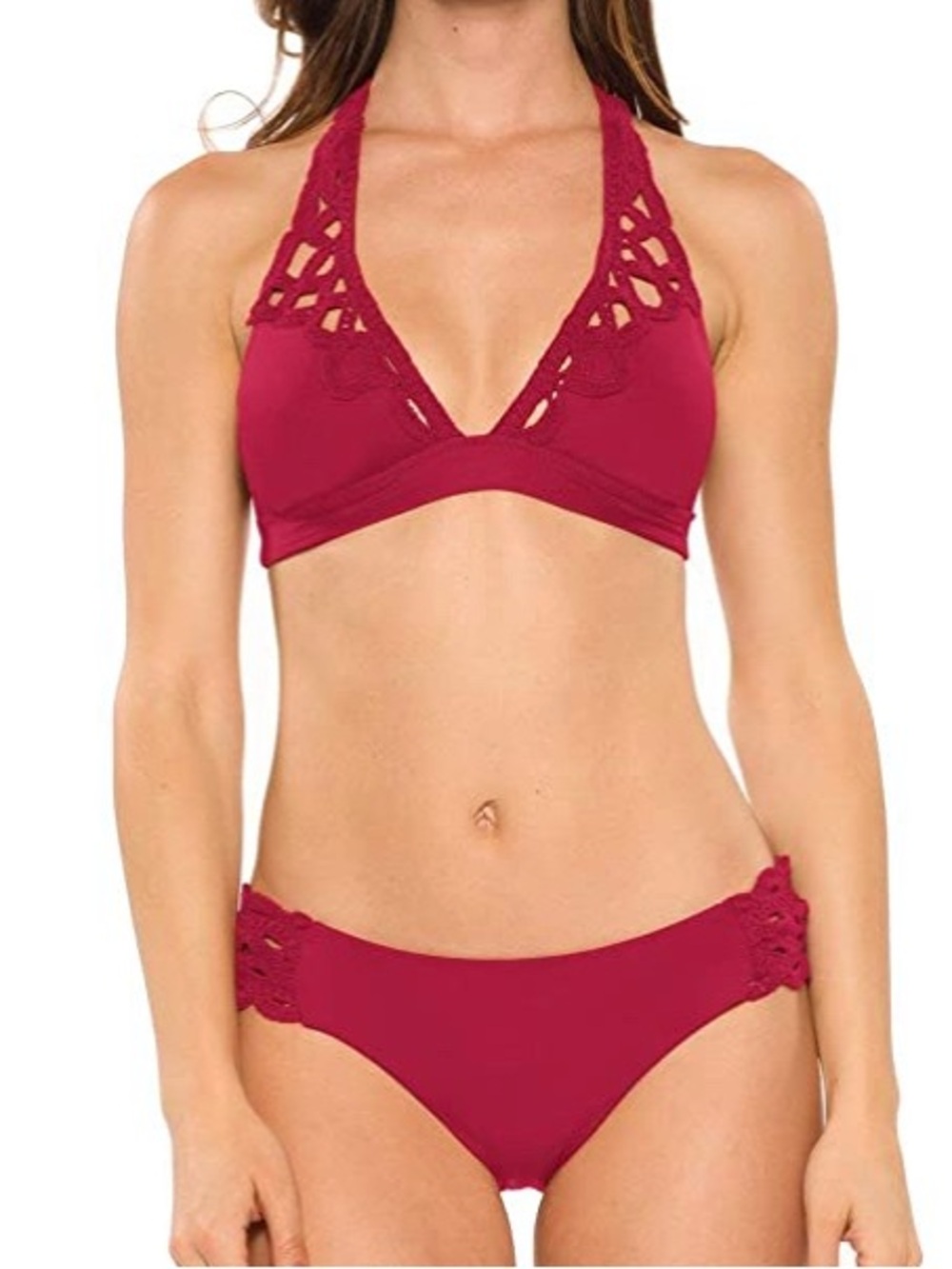 Becca Spiritual Banded Halter Bikini